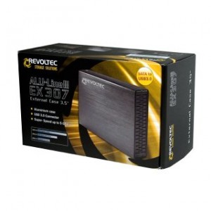 Carcasa externa hard disk 3.5'' Revoltec Alu-Line III EX307 SATA -> USB3.0 [RS081]